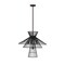 Z-Lite Alito 6 Light Chandelier, Matte Black 6015-6MB - alternate 6